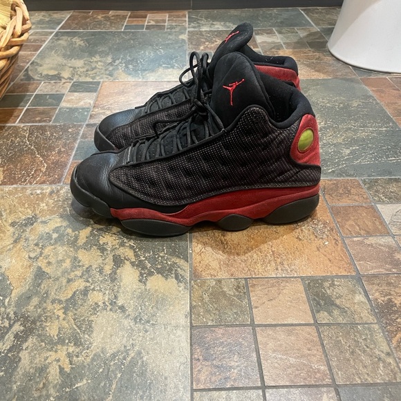 Jordan Retro 13 Black Red Sneakers - Picture 11 of 11